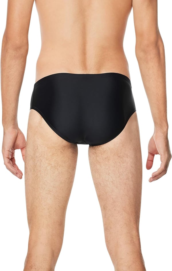 Speedo Mens Swimsuit Brief Powerflex Eco Solid AdultNew Black