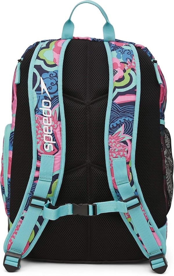 imageSpeedo Unisex Large Teamster 20 Backpack 35Liter  Speedo BlackBluePink 20