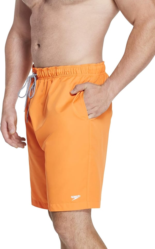 Speedo Mens Swim Trunk Big and Tall RedondoSpeedo Orange