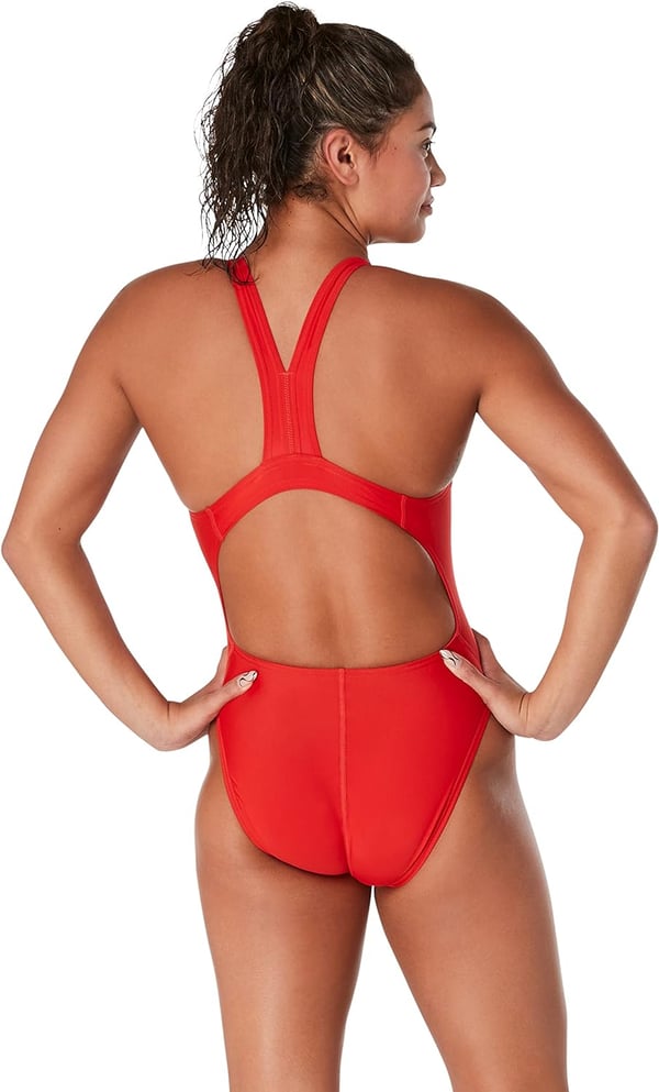 Speedo Womens Standard Swimsuit One Piece ProLT Super Pro Solid Adult ECO Team Red 28Speedo Womens Standard Swimsuit One Piece ProLT Super Pro Solid Adult ECO Team Red 28