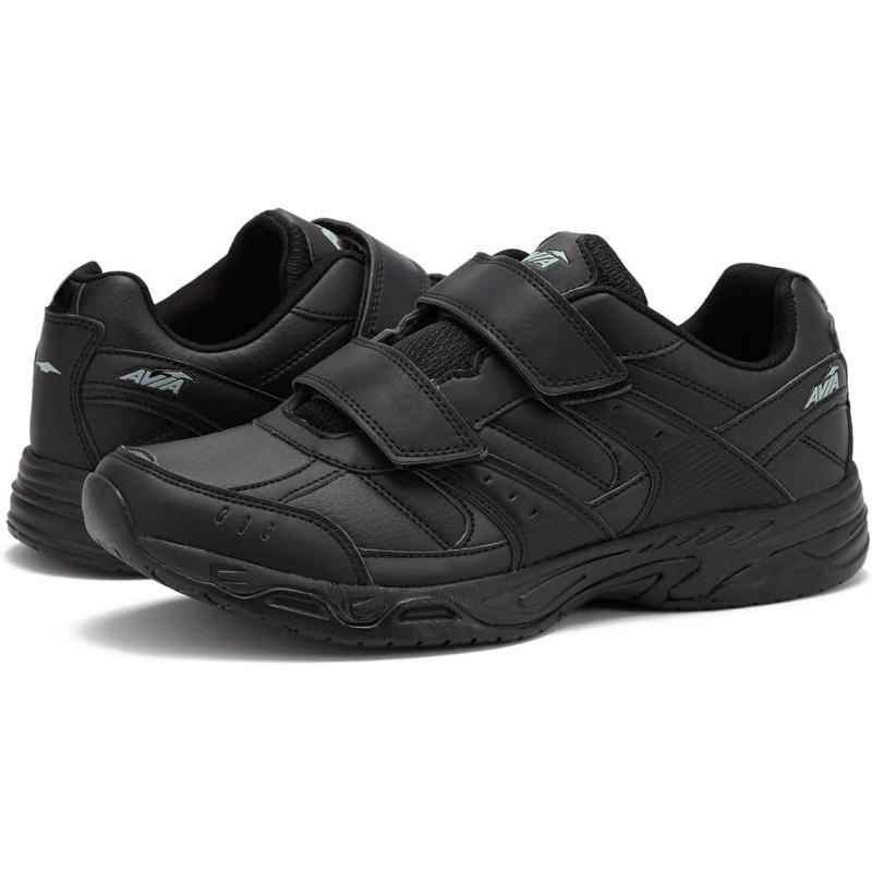 Curated visual reference: Anti Slip Shoelace Systems Combining Comfort And Safety Reference: Avia Avi Union Ii Strap Non Slip Shoes For Women