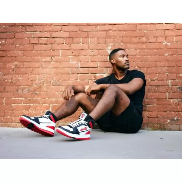 Avia 821 High Top Sneakers for Men, Indoor or Outdoor Mens Basketball Shoes, Size 7 to 16 Retro High Top Shoes Men or Women