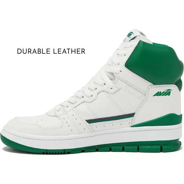 Avia 830 Men's Basketball Shoes, Retro High Top Sneakers for Men Indoor or Outdoor, Street or Court Size 7 to 16