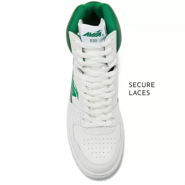 Avia 830 Men's Basketball Shoes, Retro High Top Sneakers for Men Indoor or Outdoor, Street or Court Size 7 to 16