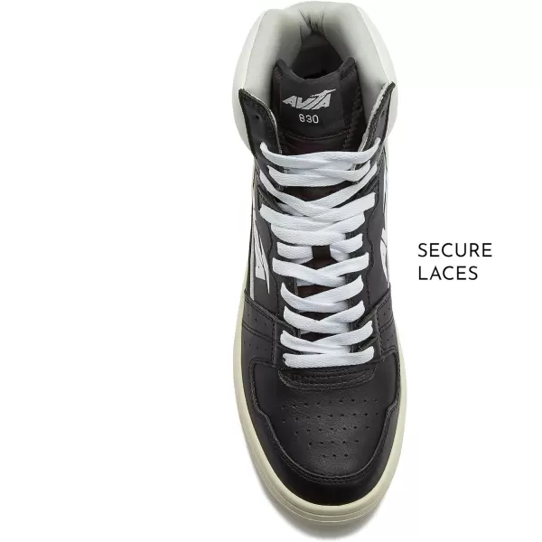 Avia 830 Men's Basketball Shoes, Retro High Top Sneakers for Men Indoor or Outdoor, Street or Court Size 7 to 16