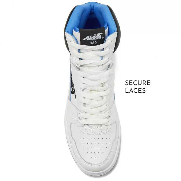 Avia 830 Men's Basketball Shoes, Retro High Top Sneakers for Men Indoor or Outdoor, Street or Court Size 7 to 16