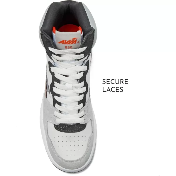 Avia 830 Men's Basketball Shoes, Retro High Top Sneakers for Men Indoor or Outdoor, Street or Court Size 7 to 16