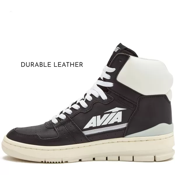 Avia 830 Men's Basketball Shoes, Retro High Top Sneakers for Men Indoor or Outdoor, Street or Court Size 7 to 16
