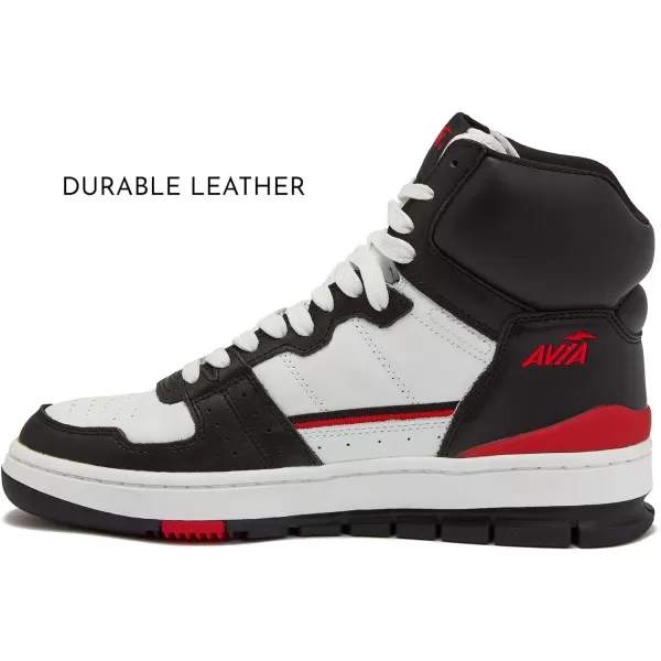 Avia 830 Men's Basketball Shoes, Retro High Top Sneakers for Men Indoor or Outdoor, Street or Court Size 7 to 16