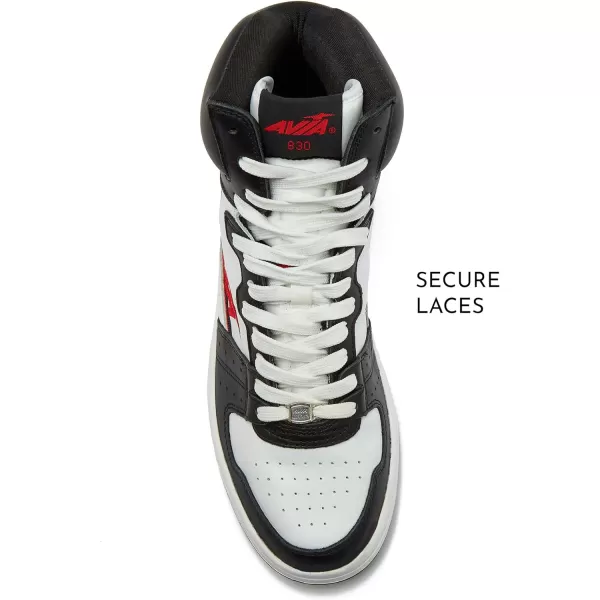 Avia 830 Men's Basketball Shoes, Retro High Top Sneakers for Men Indoor or Outdoor, Street or Court Size 7 to 16