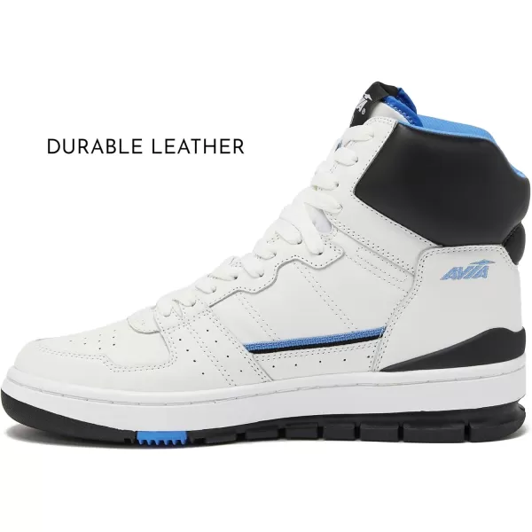 Avia 830 Men's Basketball Shoes, Retro High Top Sneakers for Men Indoor or Outdoor, Street or Court Size 7 to 16