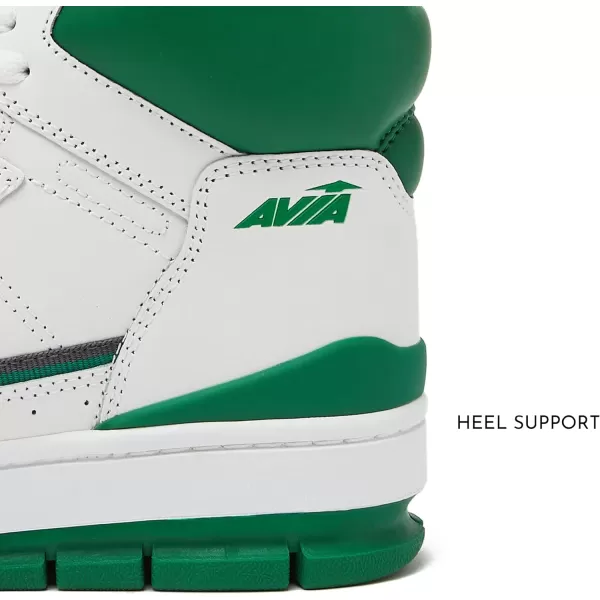 Avia 830 Men's Basketball Shoes, Retro High Top Sneakers for Men Indoor or Outdoor, Street or Court Size 7 to 16