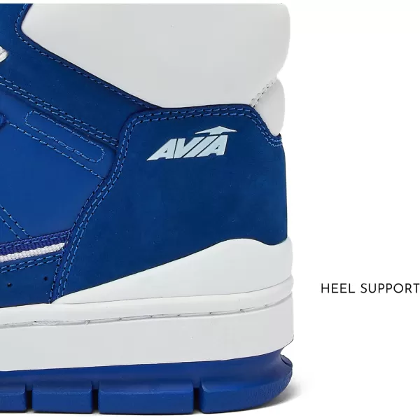 Avia 830 Men's Basketball Shoes, Retro High Top Sneakers for Men Indoor or Outdoor, Street or Court Size 7 to 16