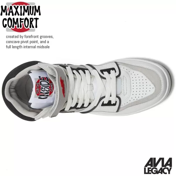Avia 880 Men’s Basketball Shoes, High Top Retro Sneakers for Indoor or Outdoor, Street or Court, Sizes 7 to 15