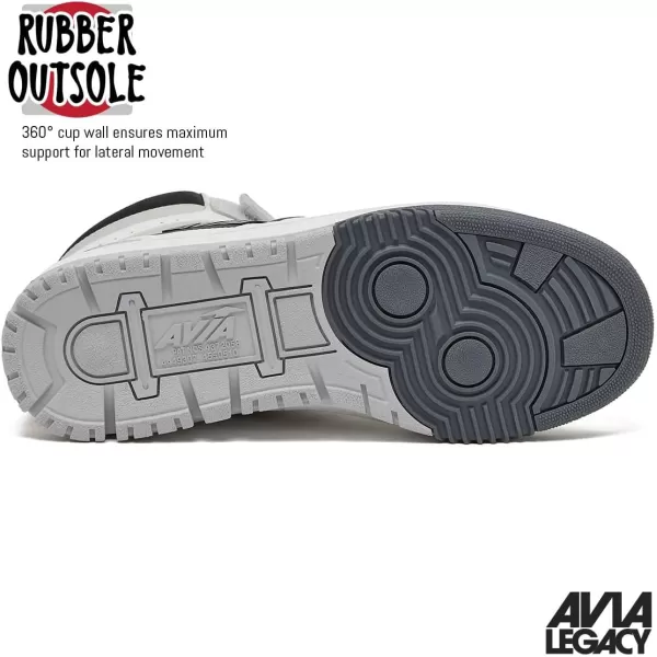 Avia 880 Men’s Basketball Shoes, High Top Retro Sneakers for Indoor or Outdoor, Street or Court, Sizes 7 to 15