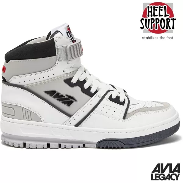 Avia 880 Men’s Basketball Shoes, High Top Retro Sneakers for Indoor or Outdoor, Street or Court, Sizes 7 to 15