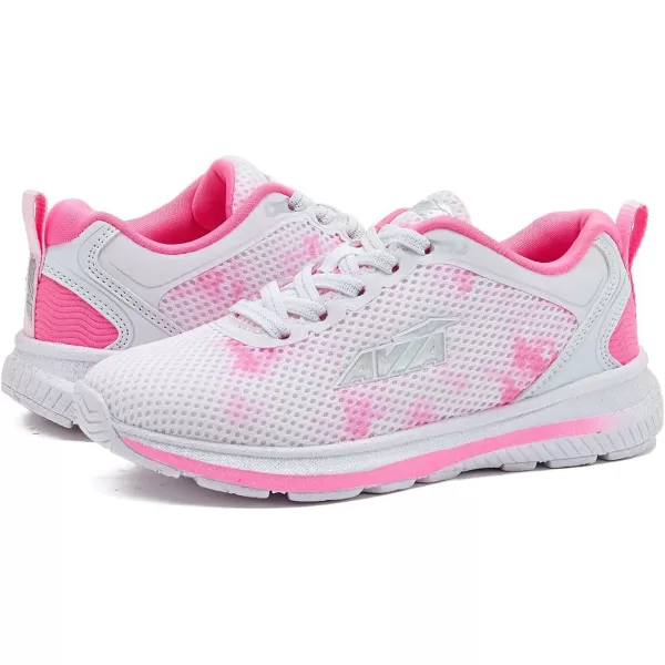 Avia Avi Factor Slip On Girls' Sneakers - Lightweight Tennis, Athletic, Running Shoes for Girls - Toddler, Little Kid, and Big Kid Sizes 11 to 6