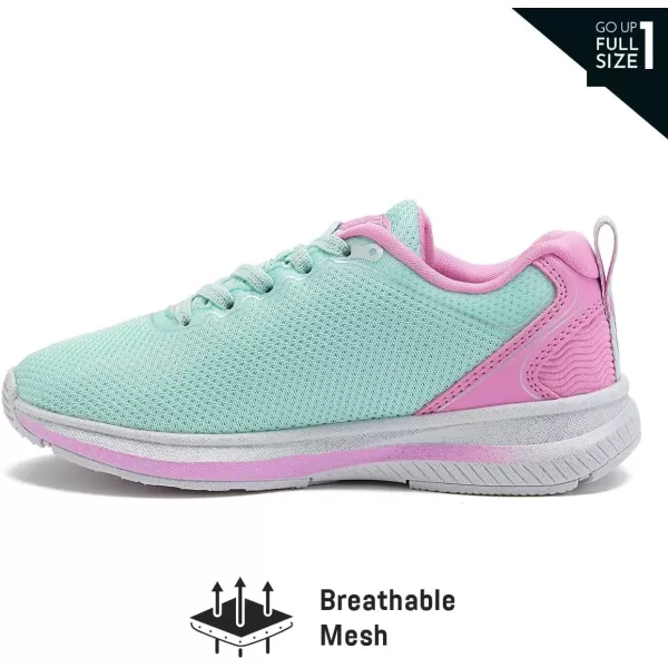 Avia Avi Factor Slip On Girls' Sneakers - Lightweight Tennis, Athletic, Running Shoes for Girls - Toddler, Little Kid, and Big Kid Sizes 11 to 6