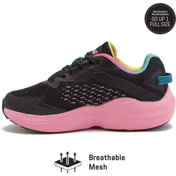 Avia Avi-Storm Girls' Sneakers - Lightweight Tennis, Athletic, Running Shoes for Girls - Toddler, Little Kid, and Big Kid Sizes 11 to 6