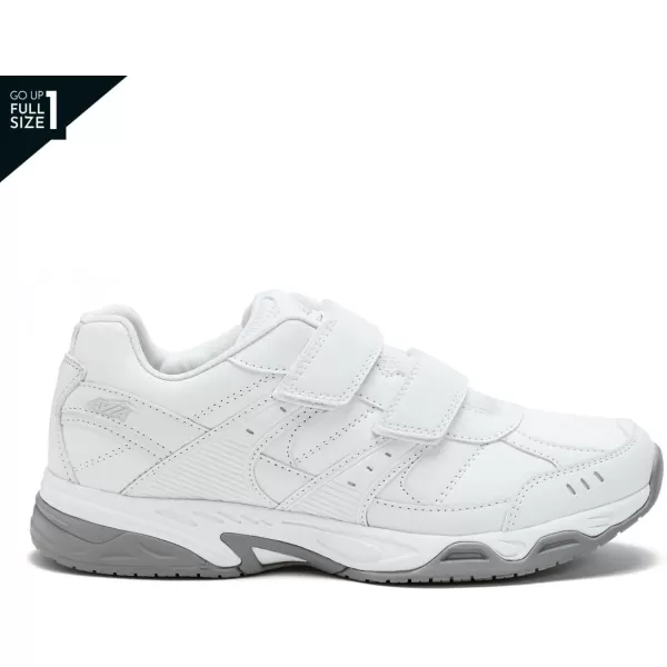 Avia Avi-Union II Strap Non Slip Shoes for Women – Comfort Safety Shoes for Work, Nursing, Restaurants, &amp; Walking