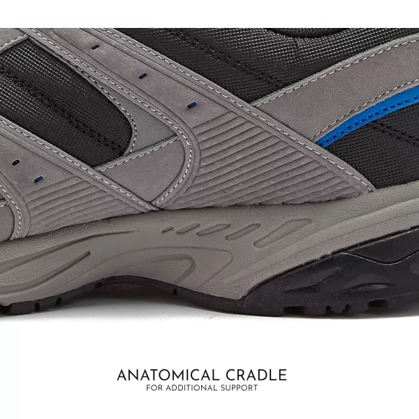 Avia Avi-Verge Mens Sneakers - Cross Trainer Mens Tennis Shoes, Pickleball or Walking Shoes for Men, Medium or Extra Wide Width Court Shoes Size 7 to 16