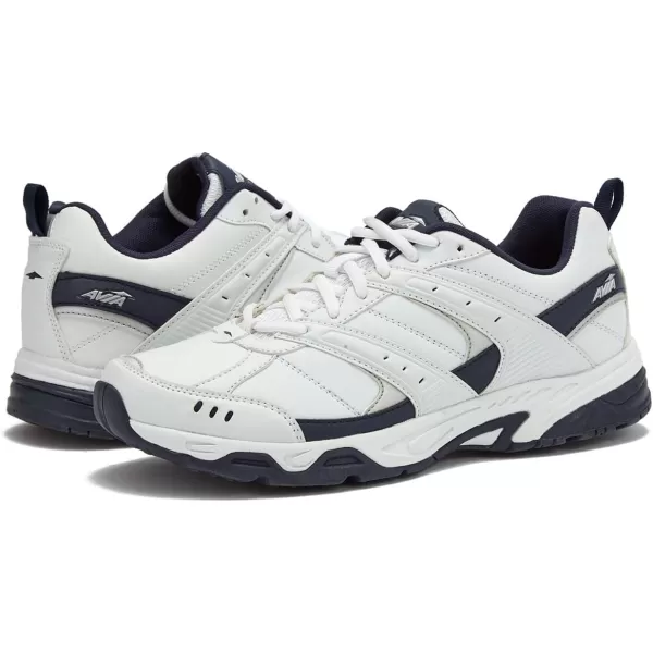 Avia Avi-Verge Mens Sneakers - Cross Trainer Mens Tennis Shoes, Pickleball or Walking Shoes for Men, Medium or Extra Wide Width Court Shoes Size 7 to 16
