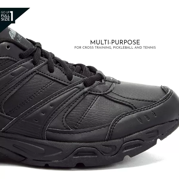 Avia Avi-Verge Mens Sneakers - Cross Trainer Mens Tennis Shoes, Pickleball or Walking Shoes for Men, Medium or Extra Wide Width Court Shoes Size 7 to 16
