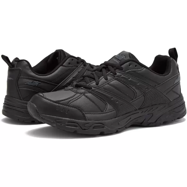 Avia Avi-Verge Mens Sneakers - Cross Trainer Mens Tennis Shoes, Pickleball or Walking Shoes for Men, Medium or Extra Wide Width Court Shoes Size 7 to 16