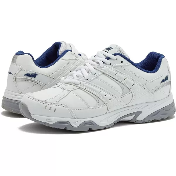 Avia Verge Womens Sneakers - Tennis, Court, Cross Training, or Pickleball Shoes for Women, Classic Black or Walking White Sneakers with Arch Support, Wide Width or Medium