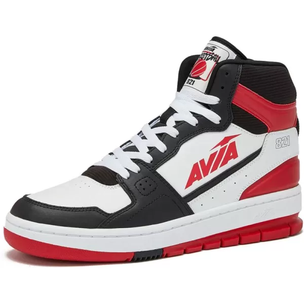 Avia 821 High Top Sneakers for Men, Indoor or Outdoor Mens Basketball Shoes, Size 7 to 16 Retro High Top Shoes Men or Women