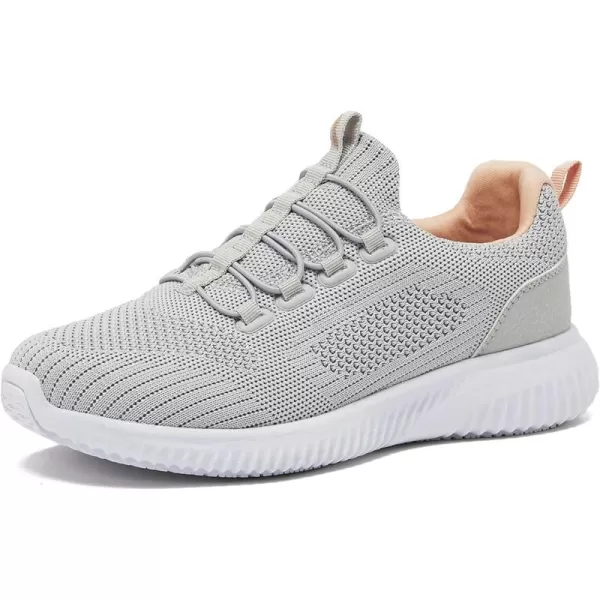 Avia Air Slip On Shoes for Women - Casual Comfortable Athletic Tennis Walking Sneakers for Women with Memory Foam - Sizes 6 to 12, Medium &amp; Wide Width - Black, Grey with Pink, Aqua Blue &amp; White