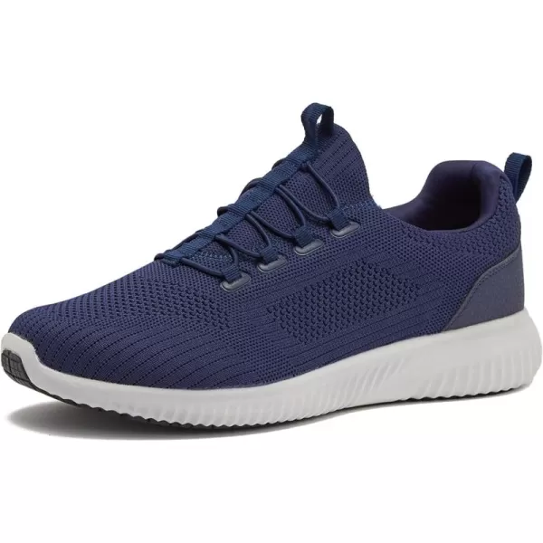 Avia Anchor Mesh Slip On Black Non Slip Shoes for Women, Comfortable Water Resistant Womens Food Service Slip On Sneakers - Black, Navy, White Restaurant Knit Slip Resistant Non Skid Work Shoes Women