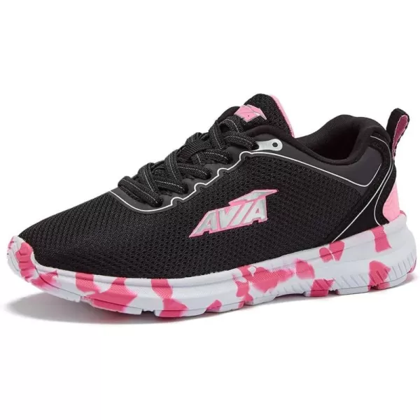 Avia Avi Factor Slip On Girls' Sneakers - Lightweight Tennis, Athletic, Running Shoes for Girls - Toddler, Little Kid, and Big Kid Sizes 11 to 6