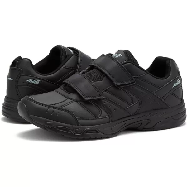 Avia Avi-Union II Strap Non Slip Shoes for Women – Comfort Safety Shoes for Work, Nursing, Restaurants, &amp; Walking