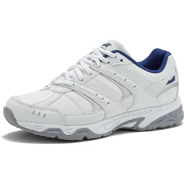 Avia Verge Womens Sneakers - Tennis, Court, Cross Training, or Pickleball Shoes for Women, Classic Black or Walking White Sneakers with Arch Support, Wide Width or Medium