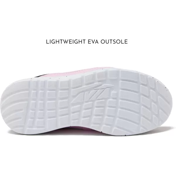 Avia Avi-Play Slip On Boys and Girls Sneakers - Lightweight Tennis, Athletic, No Tie Girls and Boys Shoes - Little and Big Kids Tennis Shoes Size 11-7 - Black, Navy Blue, Grey, White, Pink or Purple