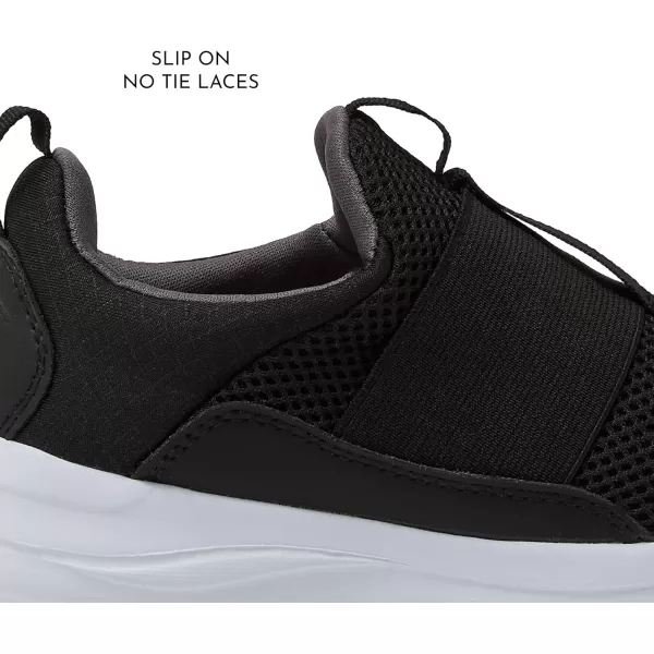 Avia Avi-Play Slip On Boys and Girls Sneakers - Lightweight Tennis, Athletic, No Tie Girls and Boys Shoes - Little and Big Kids Tennis Shoes Size 11-7 - Black, Navy Blue, Grey, White, Pink or Purple
