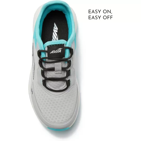 Avia Spark Slip On LED Light Up Boys and Girls Sneakers - Lightweight Tennis, Athletic, Kids and Toddler Light Up Shoes for Girls and Boys - Little Kid Shoes Size 11-3