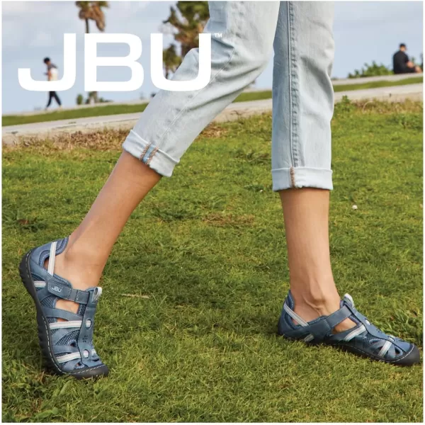 JBU Regional Water Ready Women's Outdoor Comfort Adjustable Closed Toe Water Shoes