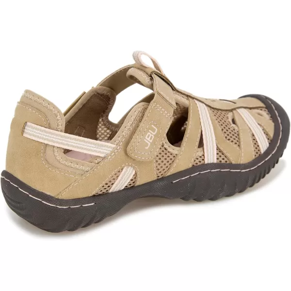 JBU Regional Water Ready Women's Outdoor Comfort Adjustable Closed Toe Water Shoes