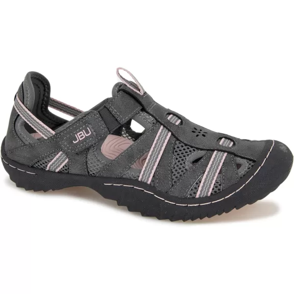 JBU Regional Water Ready Women's Outdoor Comfort Adjustable Closed Toe Water Shoes