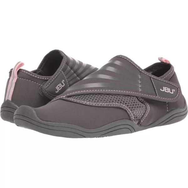 JBU Womens Ariel Water Flats Casual - Black