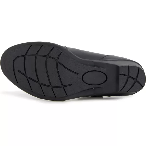 JBU Womens Grace Athletic Sandals Casual Low Heel 1-2" - Black