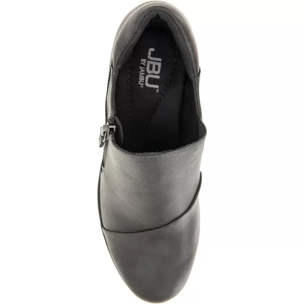 JBU Womens Grazia Slip On Pumps Dress Casual Casual Low Heel 1-2" - Grey