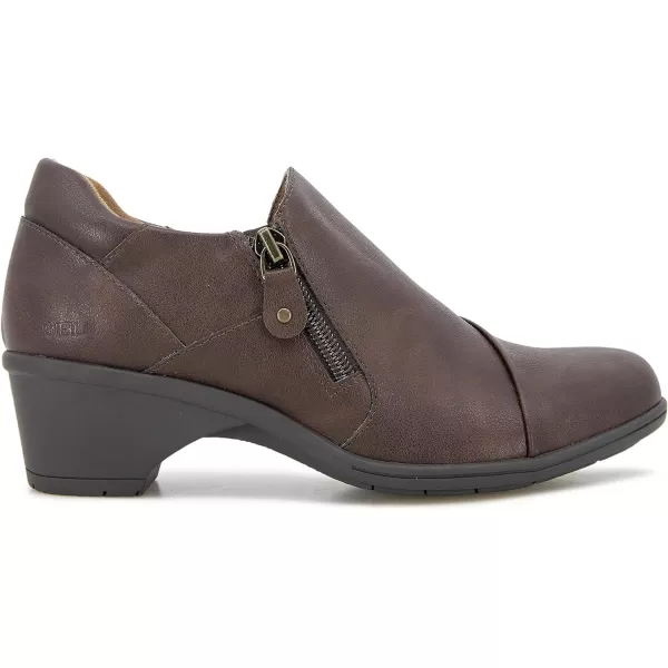 JBU Womens Grazia Slip On Pumps Dress Casual Casual Low Heel 1-2" - Grey