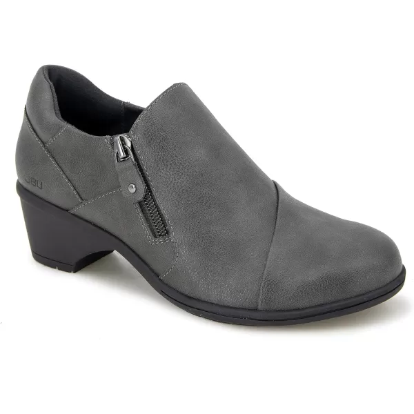 JBU Womens Grazia Slip On Pumps Dress Casual Casual Low Heel 1-2" - Grey