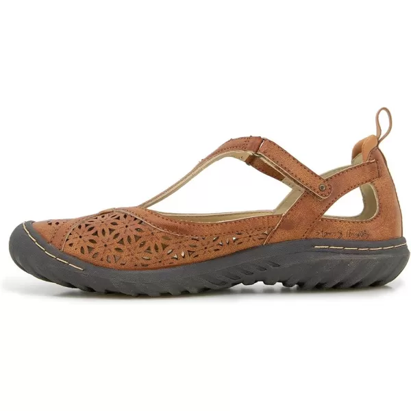 Jambu Women's Daffodil Comfort Casual Classic Mary Jane T-Strap Flats Fashion Shoes