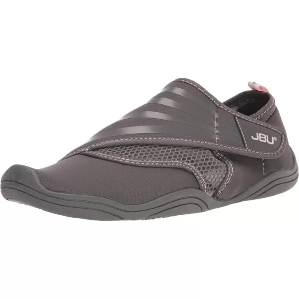 JBU Womens Ariel Water Flats Casual - Black