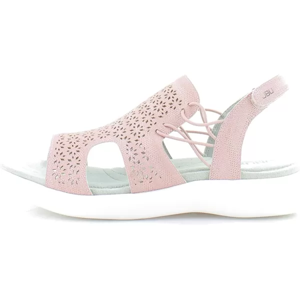 JBU Francis Women's Comfort Casual Adjustable Ankle Strap Open Toe Fashion Sandal