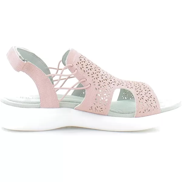 JBU Francis Women's Comfort Casual Adjustable Ankle Strap Open Toe Fashion Sandal